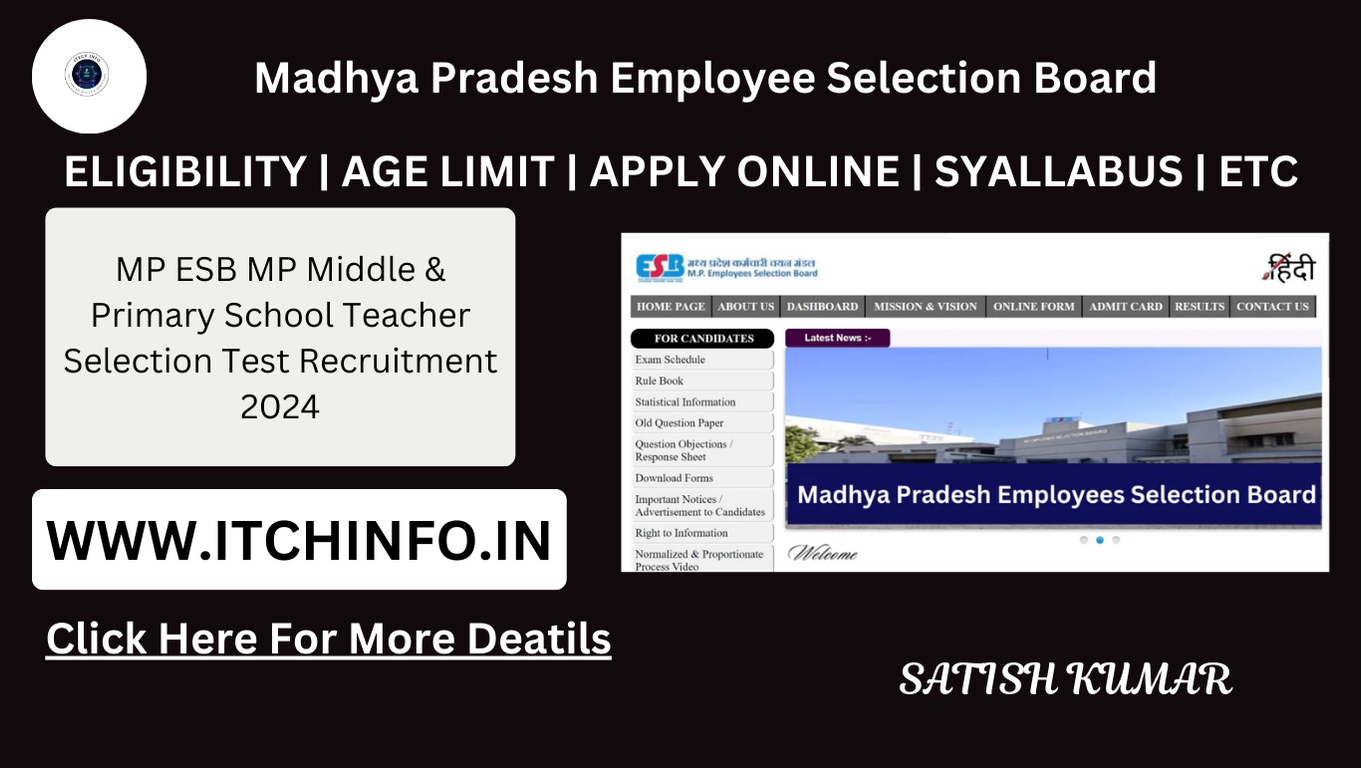 Madhya Pradesh Employee Selection Board