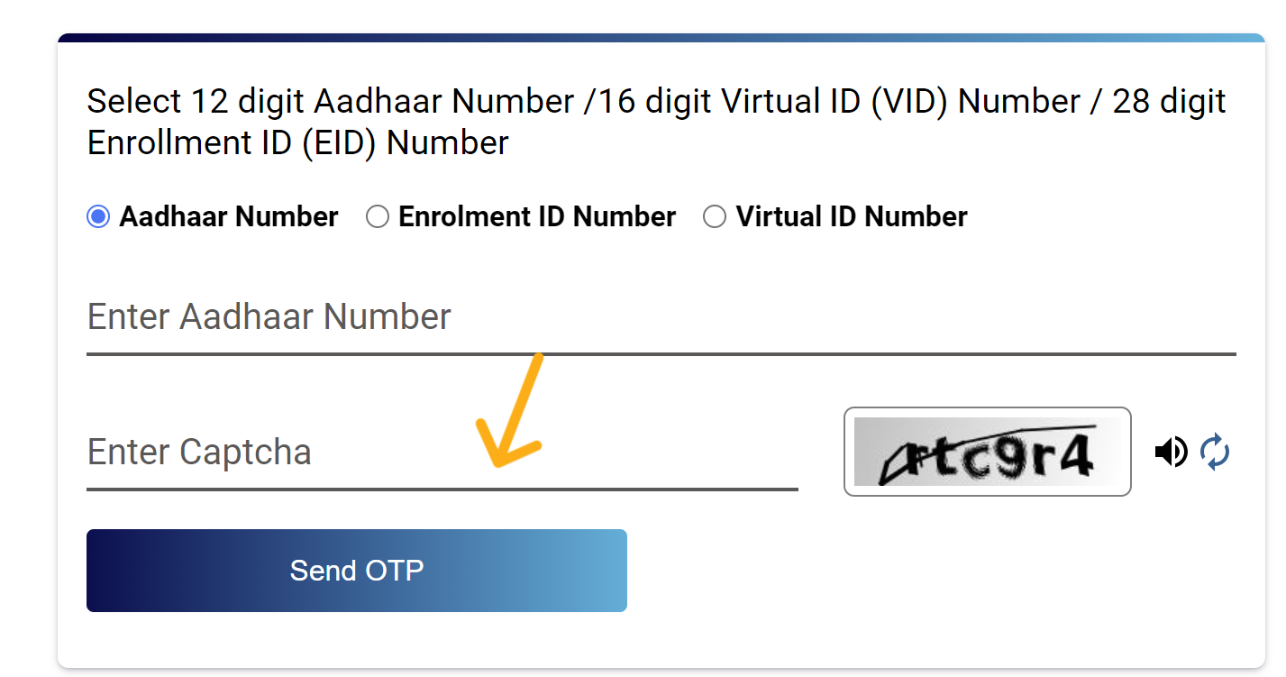 aadhar card download