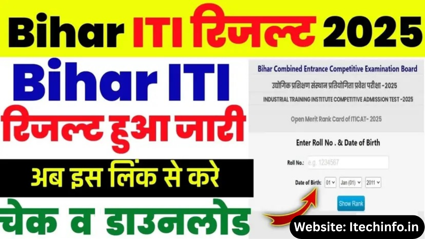 Bihar ITI Result 2025