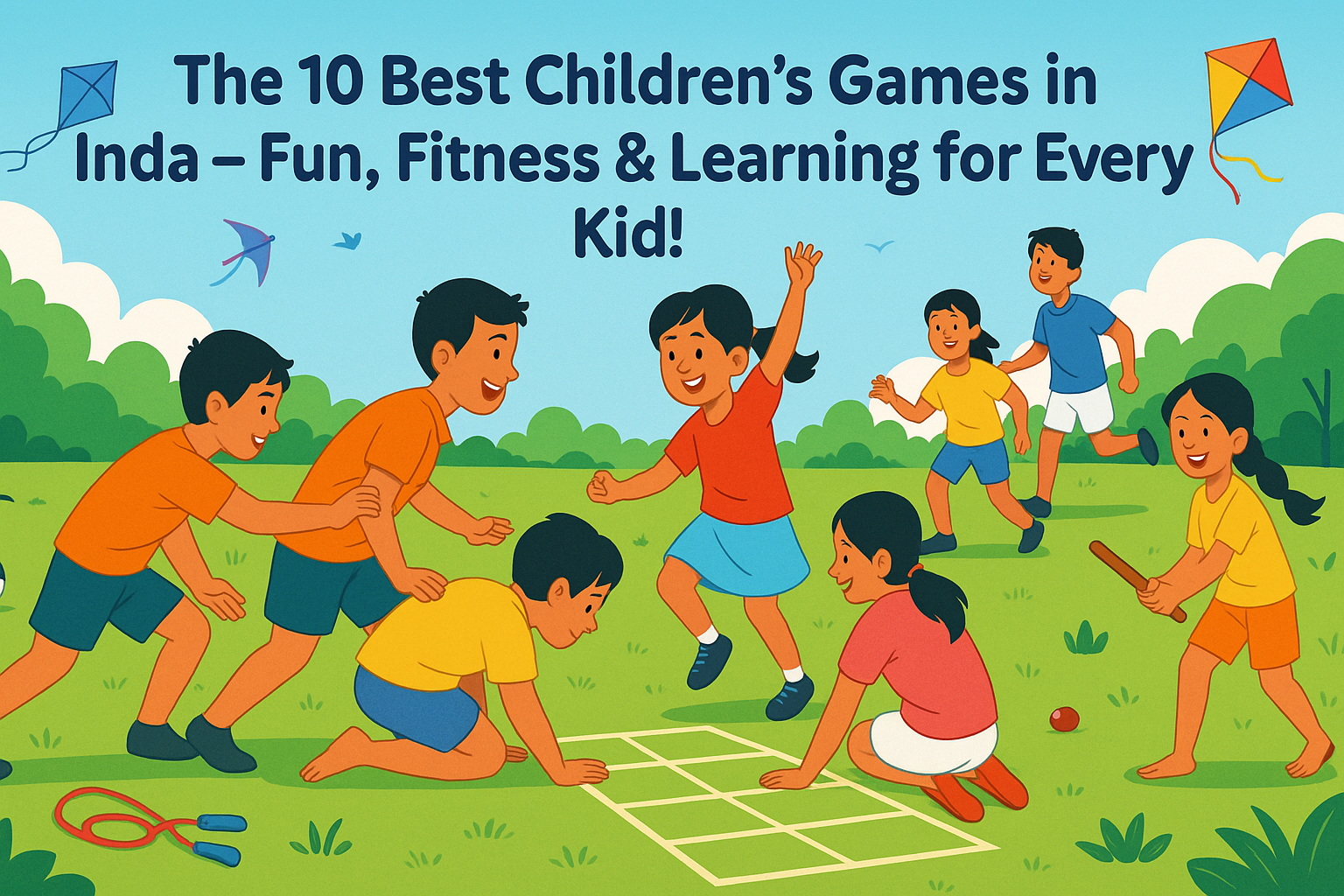 The 10 Best Children’s Games in India – Fun, Fitness & Learning for Every Kid!